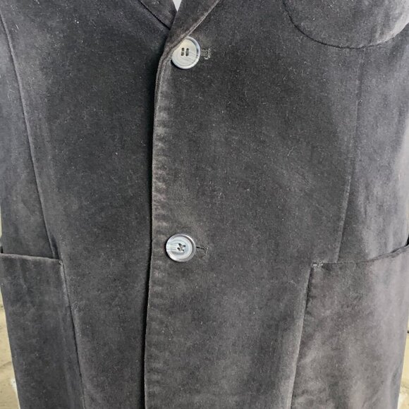 Balmain Paris Two Button Velvet Sport Coat Blazer - Picture 7 of 16